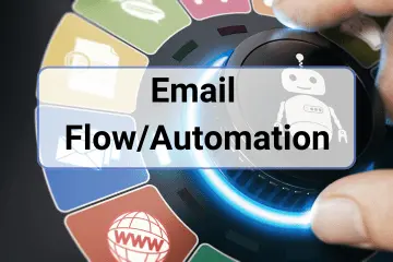 Email automation and flows